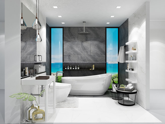 Xu hướng tối giản “lên ngôi” trong thiết kế nội thất nhà tắm 2017